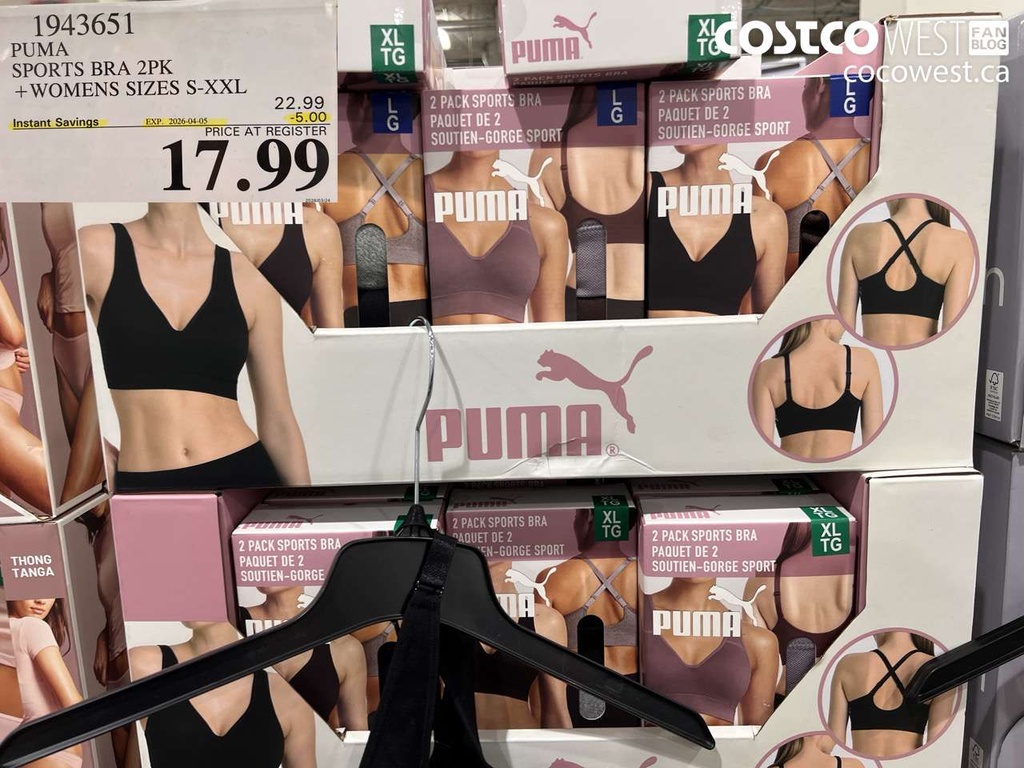 Puma Women's Sports Bra 2 Pack