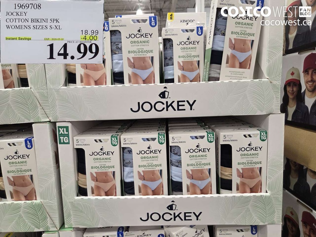 Jockey Women's Cotton Bikini Underwear 5 Pack S