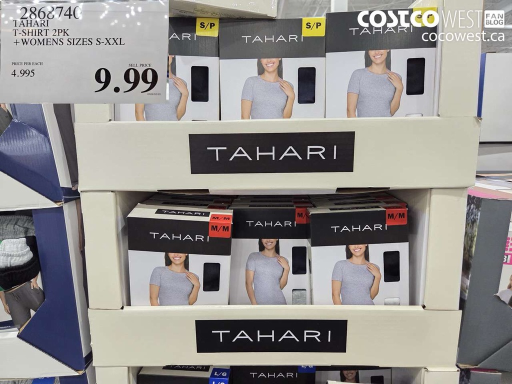 Tahari Women's Ribbed T-Shirt 2 Pack M