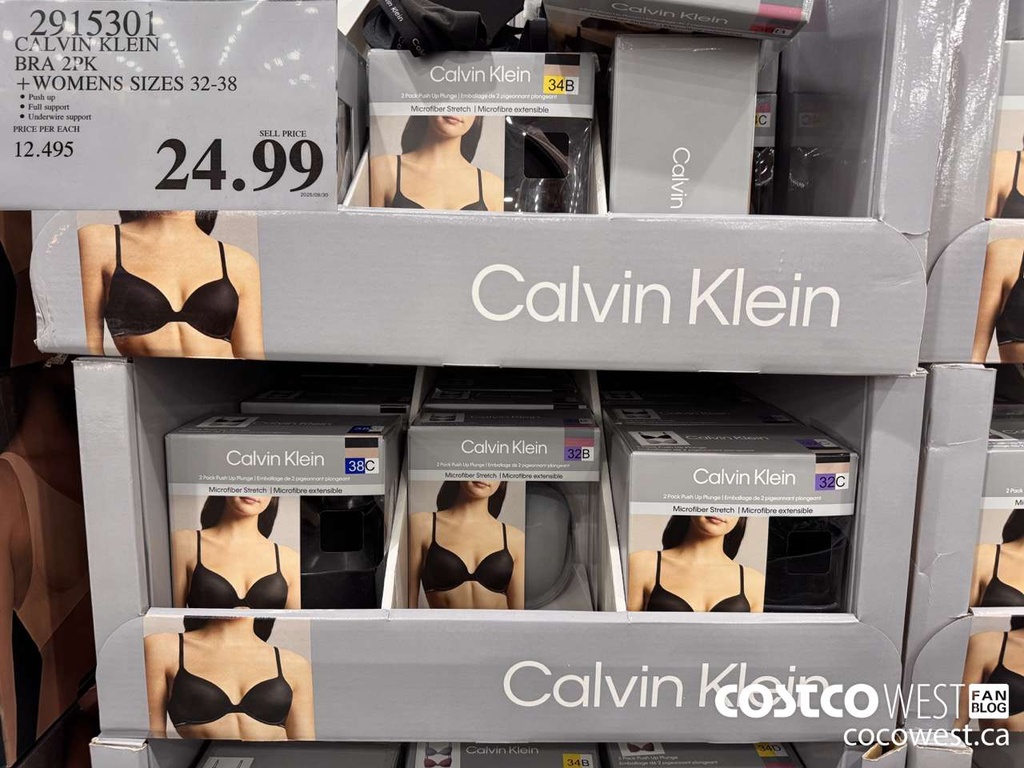Calvin Klein Women's Wired Luxe Bra 2 Pack 34